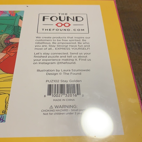 Golden Girls 500 Piece Puzzle Stay Golden Betty White Assemble into Picture Wall - Picture 5 of 5